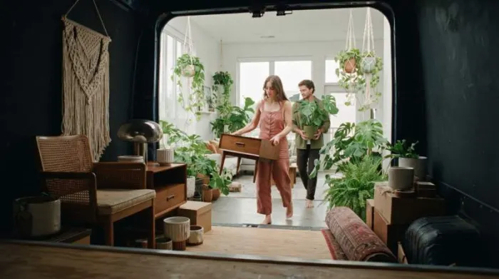 Vintage 1970s decor and houseplants shaping the modern millennial interior revival