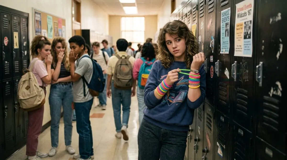 1980s Jelly Bracelets School Panic