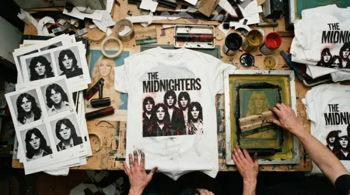 1970s record label campaign repositioning Blondie from perceived solo star to full band