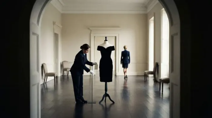 Princess Diana’s black Revenge Dress becoming a philanthropic artifact at the 1997 charity auction Princess Diana’s black Revenge Dress becoming a philanthropic artifact at the 1997 charity auction