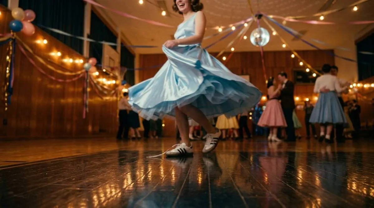 Prom Dress Sneakers Samba Style Mix - Vintage Story