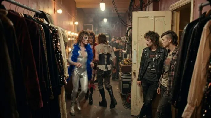 1970s glam-rock theater style influencing London’s emerging punk underground scene 1970s glam-rock theater style influencing London’s emerging punk underground scene