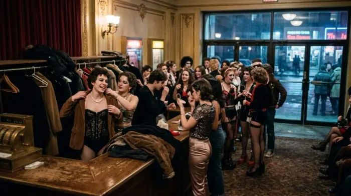 1970s Rocky Horror fans finding freedom and community at midnight screenings 1970s Rocky Horror fans finding freedom and community at midnight screenings