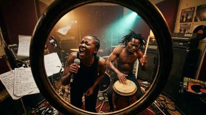 South African musicians creating raw analog music through human emotion and performance South African musicians creating raw analog music through human emotion and performance