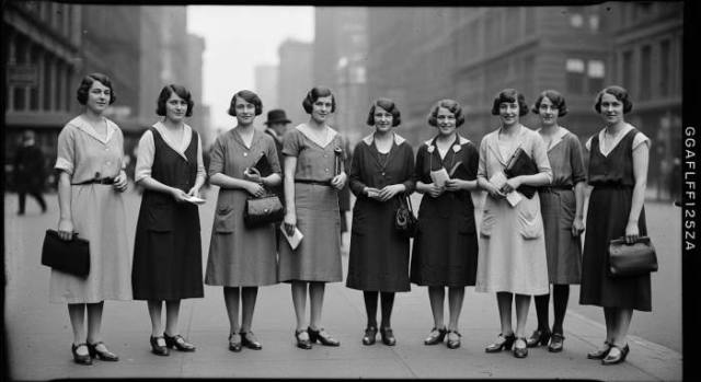 1920 Womens Suffrage Fashion Freedom Modern Life