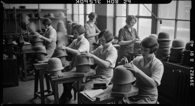 1920s Cloche Hat Production Workshop