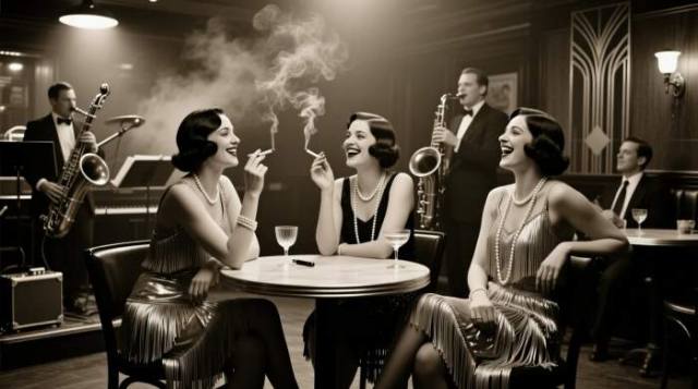 1920s Flapper Agency Speakeasy Liberation