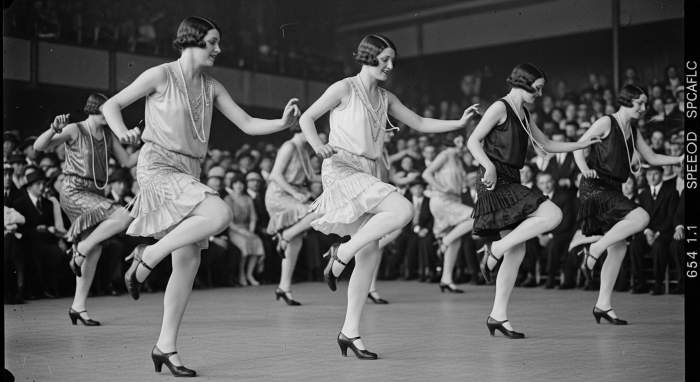 1920s flapper hemlines charleston dance freedom