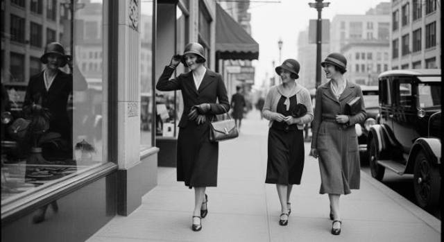 1920s Flapper Inspired Modern Street Confidence