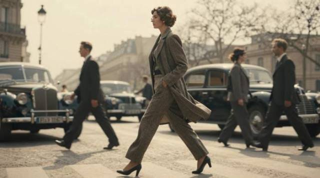 1920s Paris Tweed Freedom Walk
