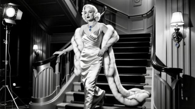 1930s Jean Harlow Bold Glamour Icon