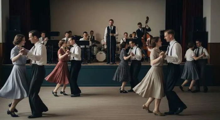 1930s Swing Dance Hall