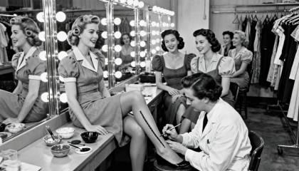 WWII Gravy & Tea: Hollywood's Secret Liquid Stockings Trick