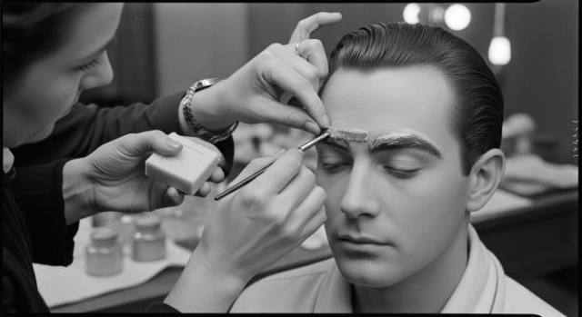1940s Hollywood Soap Brow Technique Vintage