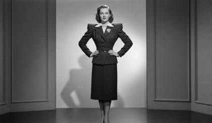1940s Padded Shoulders: Fashion's Wartime Power Statement