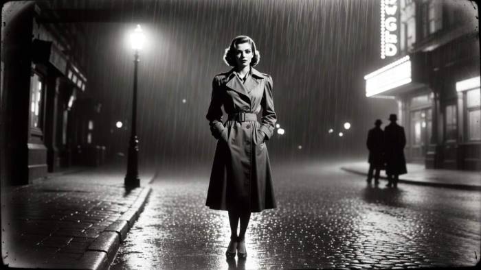 Sinister Style: The Trench Coat's Dark Allure for Bad Girls