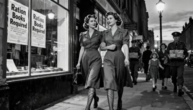 1940s Wartime Glamour Home Front Resilience