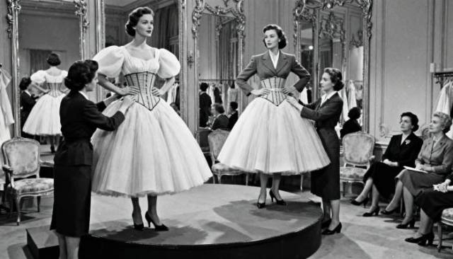 1947 New Look Hourglass Foundation Garments