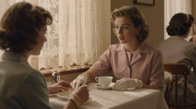1950s Cafe Glove Etiquette Tension
