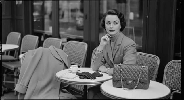 1950s Fashion Magazine Iconic Handbag Luxury