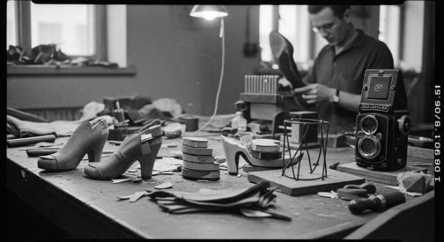 1950s Stiletto Heel Engineering Industrial Innovation