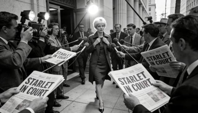 1960s Mia Farrow Pixie Media Frenzy