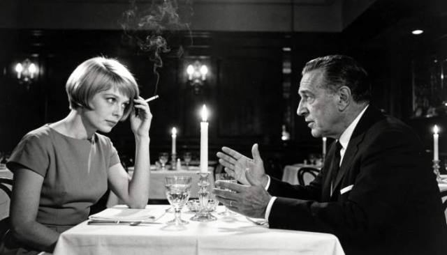 1960s Mia Farrow Sinatra Pixie Tension