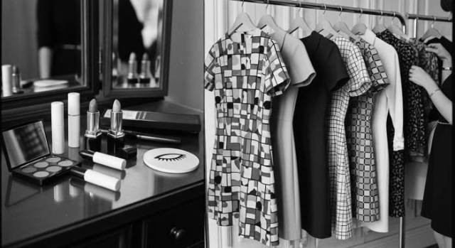 1960s Mod Fashion Individual Expression Makeup Shift