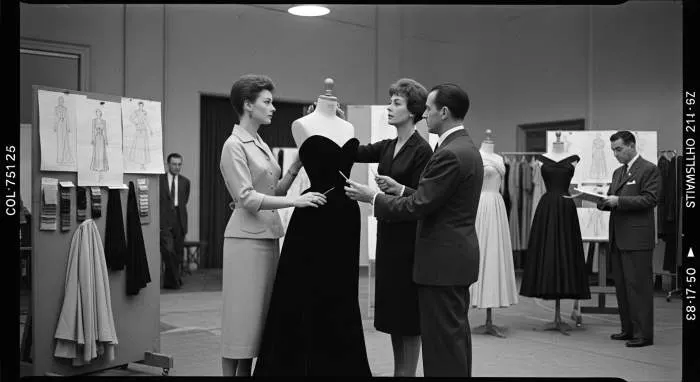 Audrey Hepburn as Holly Golightly in Givenchy's iconic little black dress from Breakfast at Tiffany's