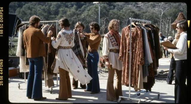 1970s Bohemian Fashion Film Costume Set