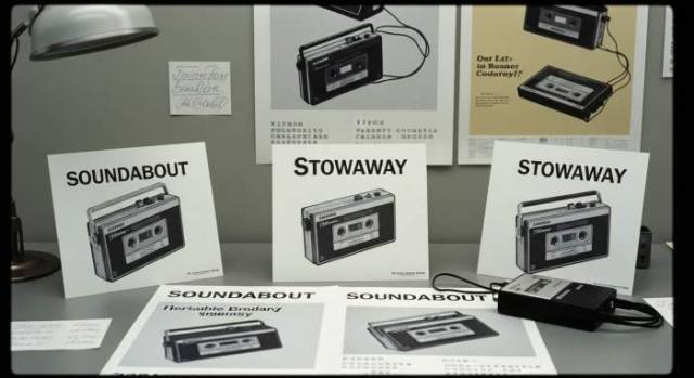 1970s Walkman Branding Confusion Soundabout Stowaway