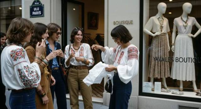 1970s Ysl Rich Hippie Rive Gauche Style