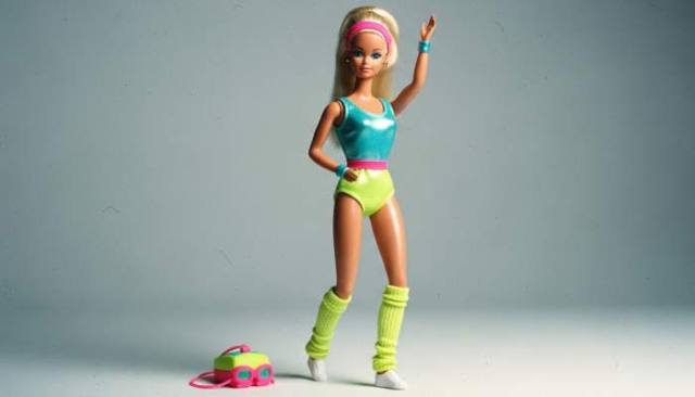 1980s Barbie Aerobics Neon Fitness Glamour