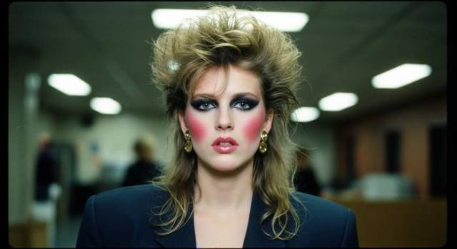 1980s bold makeup mtv excess beauty