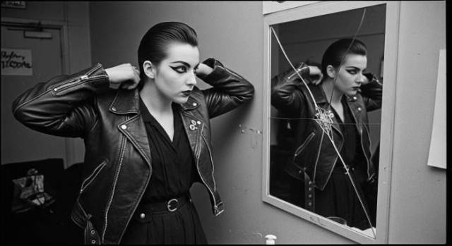 1980s Goth Style Winged Liner Boundary Pushing