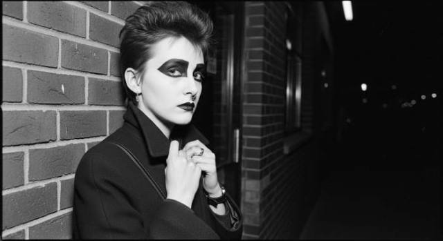 1980s Goth Underground Kohl Self Expression