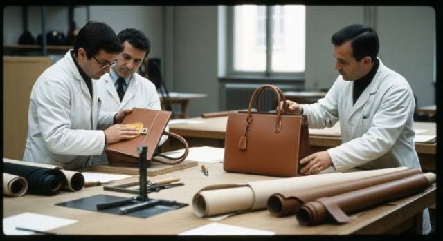 1980s Luxury Handbag Atelier Craftsmanship 8118f