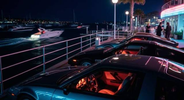 1980s Miami Vice Cool Mythos Glamour Danger