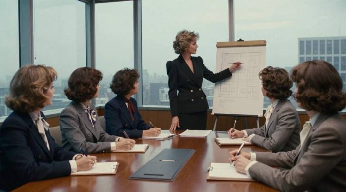 80s Power Shoulders: Women's Boardroom Armor Revealed