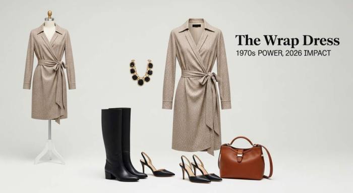 1970s Wrap Dress Characteristics & Ultimate Style Guide