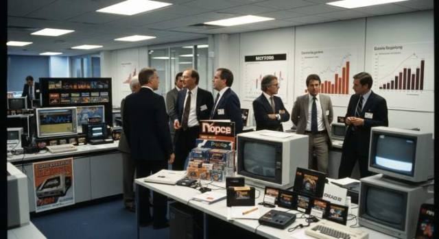 Early 1980s Video Game Industry Atari Dominance