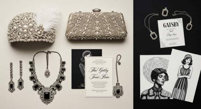Gatsby Style Influence Fashion Parties Bridal Glamour