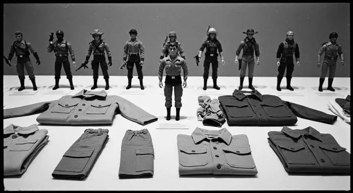 G.I. Joe 12-inch action figure in military uniform from the 1960s