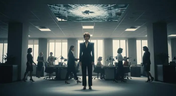 Glass Ceiling Crack Collective Struggle
