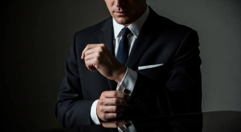 James Bond Tailored Suit Elegance - Vintage Story