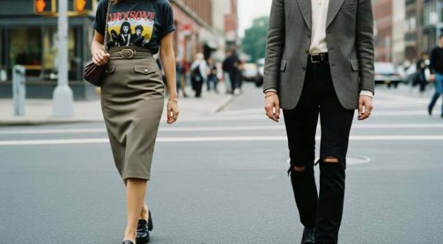 Mixing Vintage And Modern Style Juxtaposition