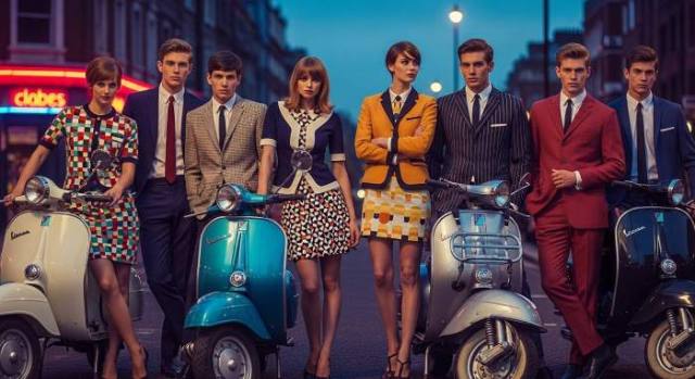 Mod Style Scooter Mary Quant Giovani Cool
