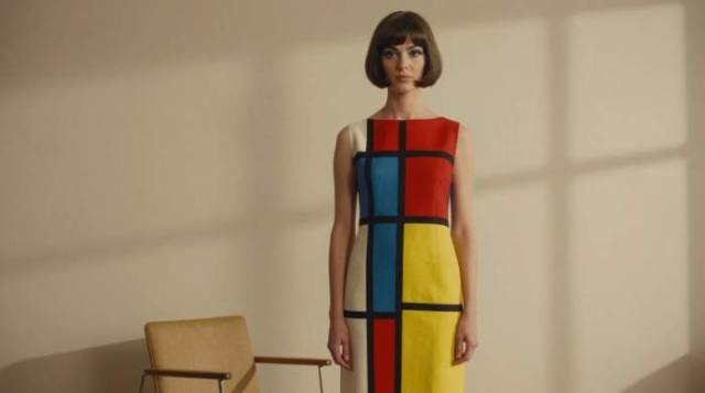 Mondrian Dress 1960s Fashion Art