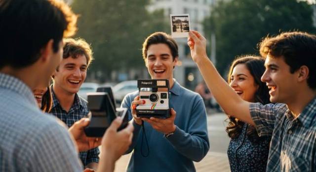 Polaroid Swinger Condivisione Immediata Anni60