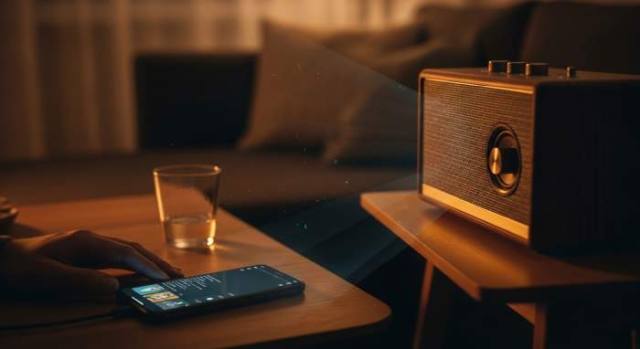 Retro Speaker Modern Listening Vibe